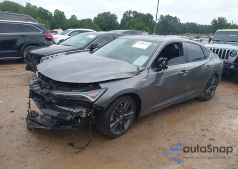 2023 Acura Integra A-Spec Technology из США, поврежденный, VIN 19UDE4H61PA014465